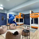 Sportscourt & Pool Indoor Slide~Games~ Family Fun