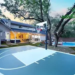Sportscourt & Pool Indoor Slide~Games~ Family Fun