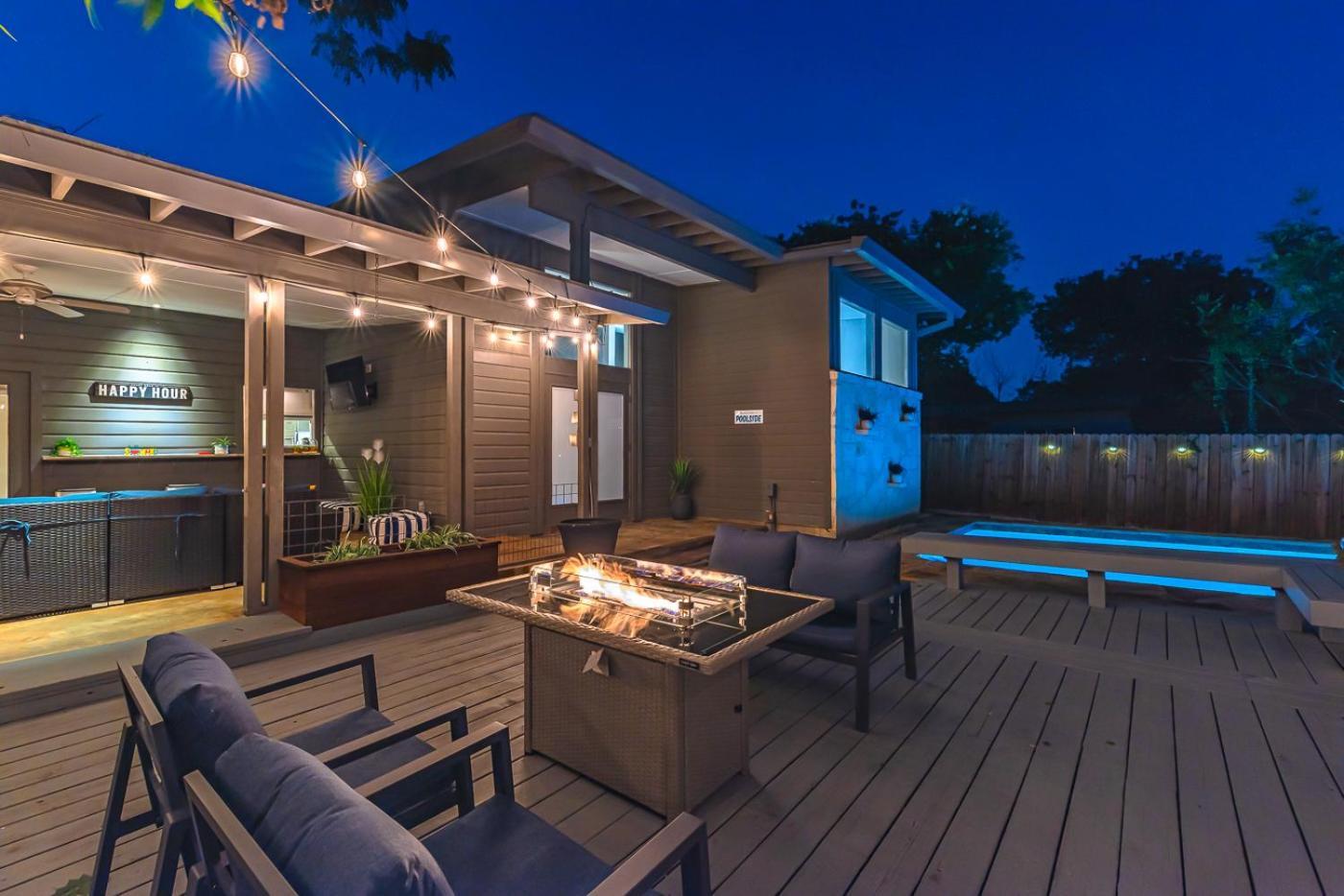 Serene Pool & Firepit In Stunning By Airport San Antonio