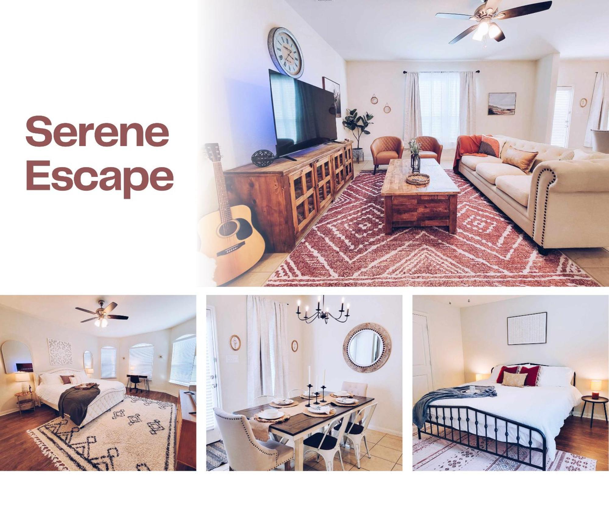 Luxury - Total 5 Beds With 2 King Beds, Near Seaworld, Six Flags And Attractions Holiday home *