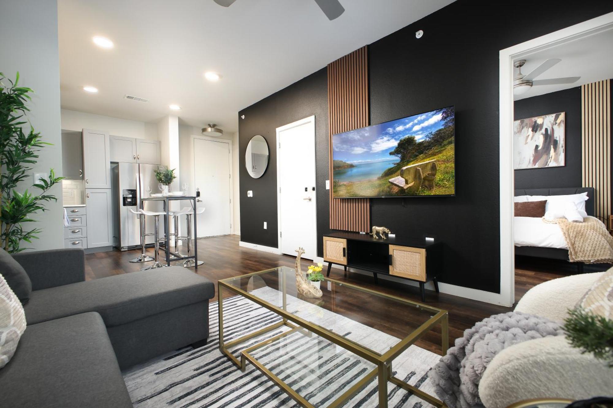 1Br Haven W Gym, Parking Near Rvrwalk & Dome * San Antonio