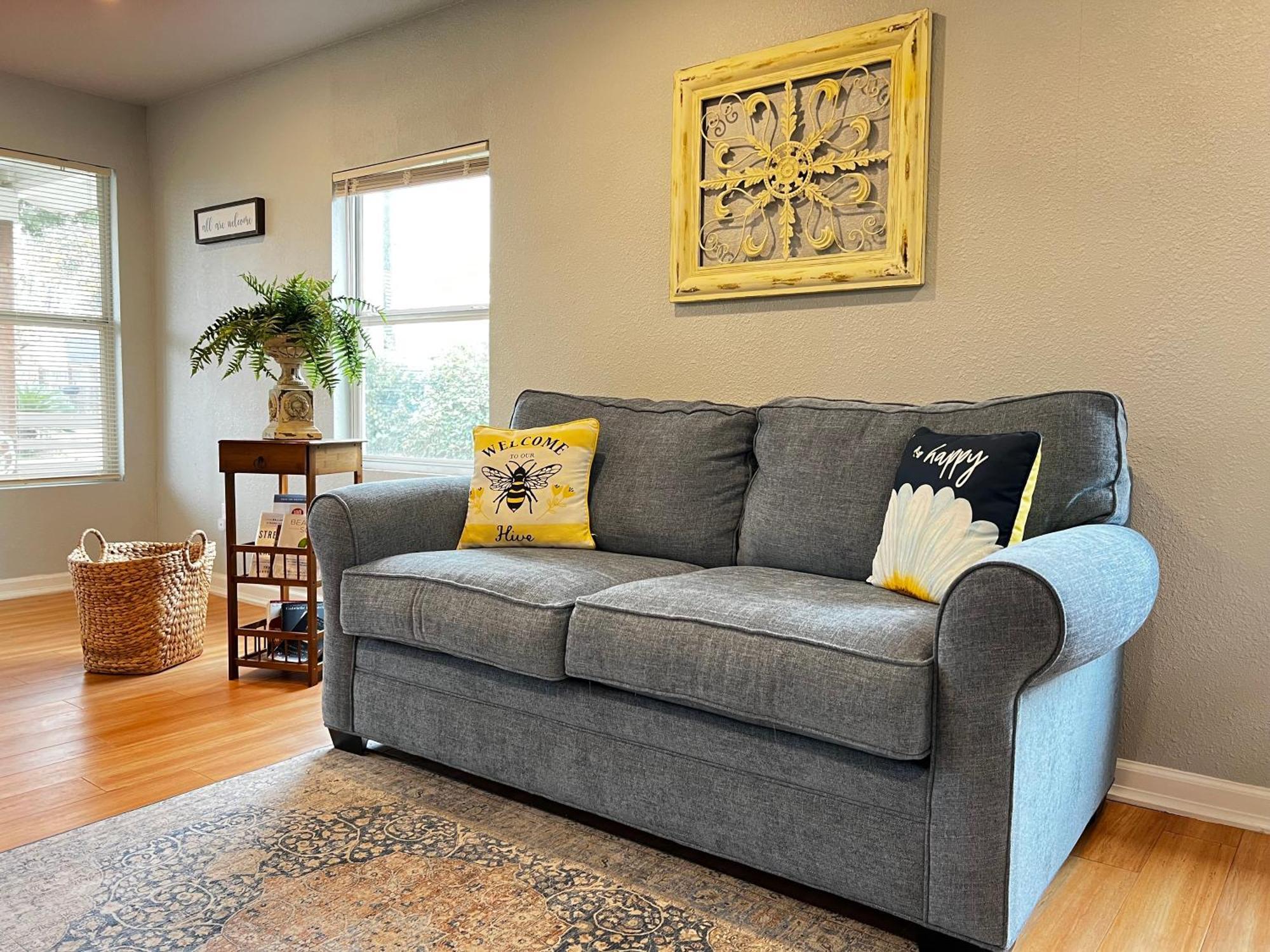 Homestay Boho Bliss- Cozy Private 2 Miles From Alamodome! San Antonio