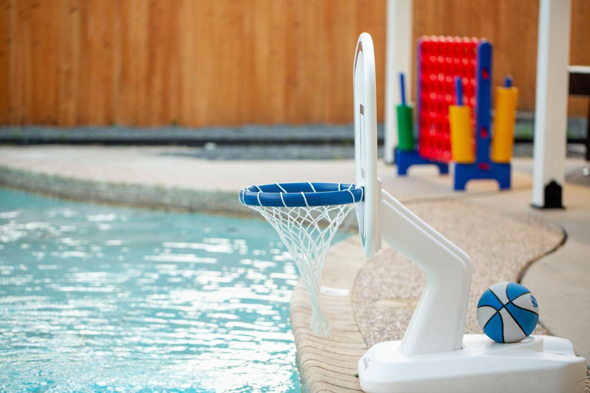 With Pool And Games In