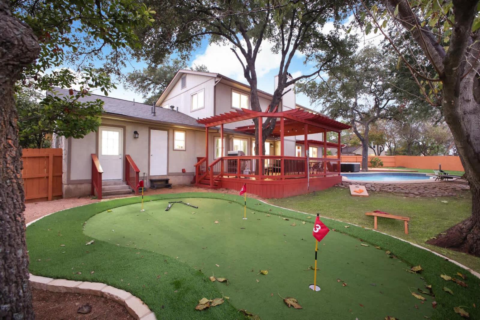 Luxury Escape Pool Sportscourt Games & Theater Holiday home San Antonio